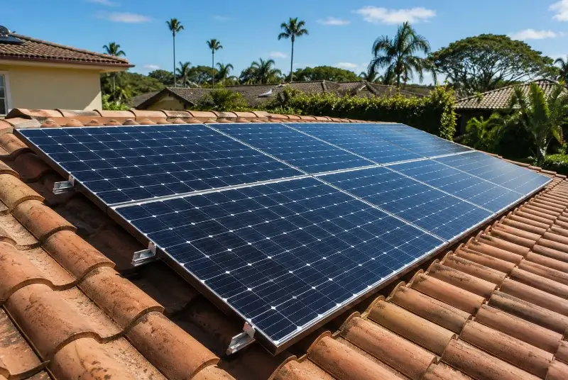 Installation de panneaux solaires à Mernel